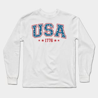 USA 1776 - Fun 4th of July Long Sleeve T-Shirt